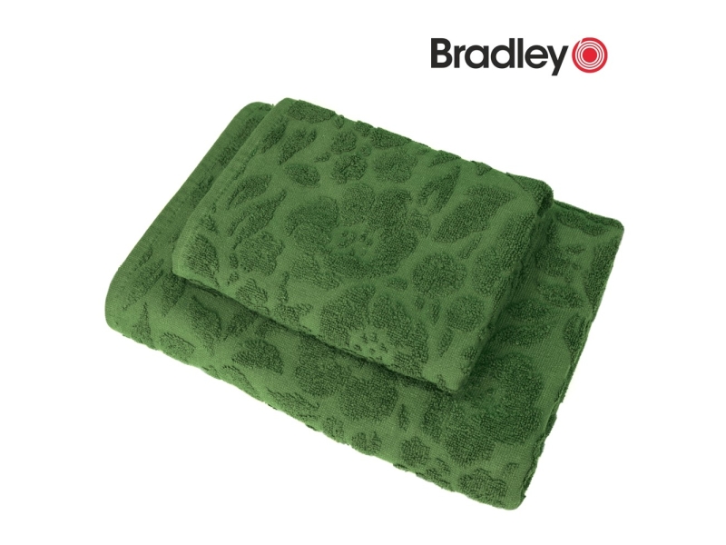 Bradley froteerätik muster 50x70cm roheline