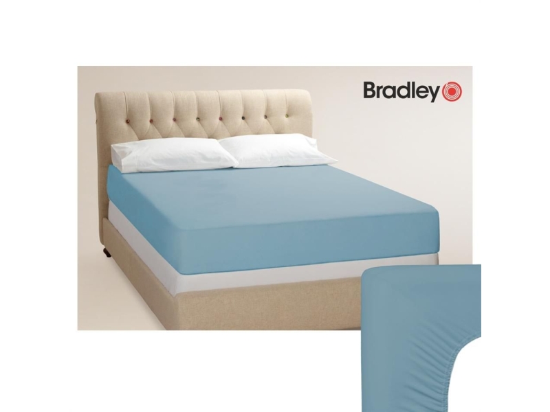 Bradley voodilina kummiga trikotaaz 180x200cm erinevad värvid