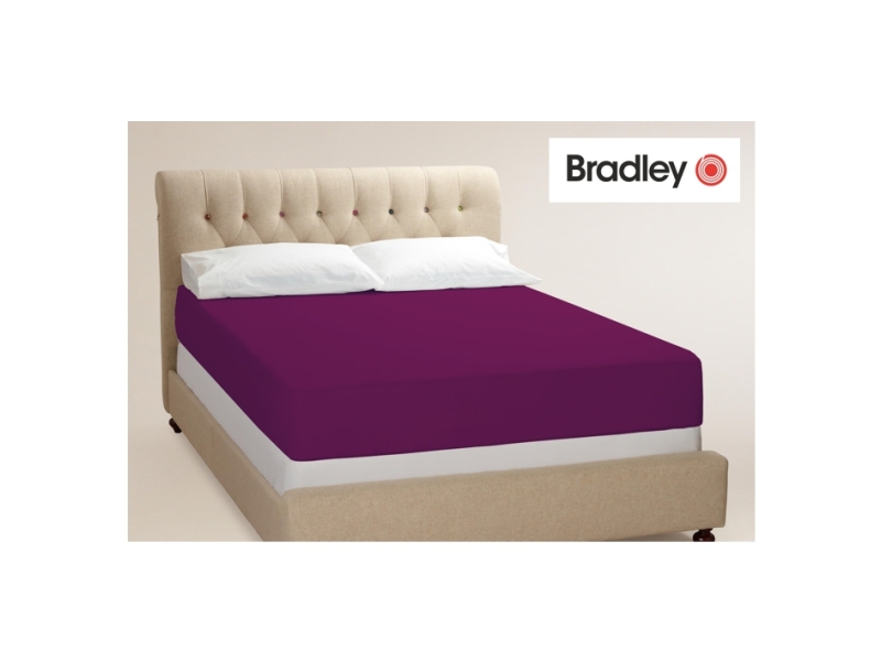 Bradley voodilina kummiga 180x200cm, erinevad värvid