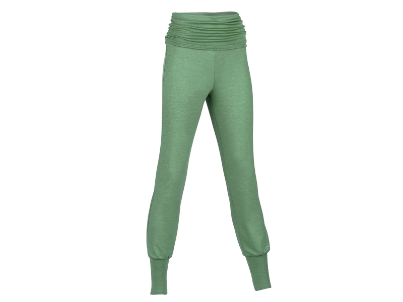 Engel Sports naiste joogapüksid vill-siid, smaragd