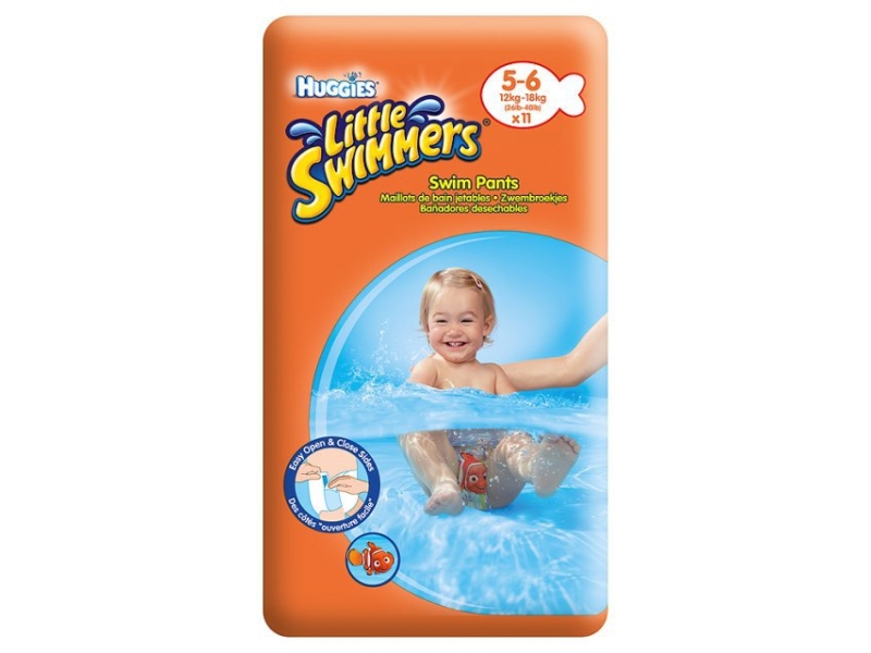 Huggies ujumismähkmed Little Swimmers (5-6) 12-18kg 11tk