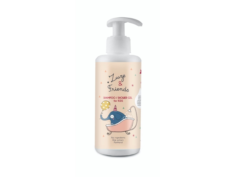 Zuze & Friends šampoon-pesugeel lastele aloe ektraktide ja pantenooliga 250ml