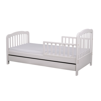 TDB-MN0163-Monica Toddler Bed with drawer White.jpg