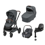 Maxi-Cosi Oxford vankrikomplekt + turvahäll ja alus