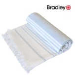 Bradley rannalina 70x140cm sile/frotee triibuline helesinine