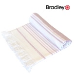 Bradley rannalina 70x140cm sile/frotee triibuline helelilla
