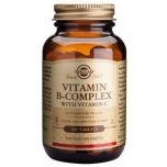 Solgar B-grupi vitamiinide kompleks C-vitamiiniga 100tk
