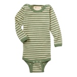 Engel meriino beebibodi, sage green melange/natural