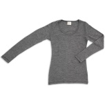 Engel naiste pikkade varrukatega pluus meriinovill, slate