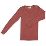 Engel naiste pikkade varrukatega pluus vill-siid, copper