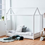 Hoppekids Eco One Maja voodi 70x160cm valge