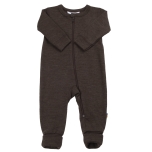 Joha meriinovillane lukuga kombinesoon WOOL MEL. BABY, dark.chocolate | AW24