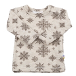 Joha meriinovillane pluus SNOWFLAKE BABY, beige | LIMIT/AW24