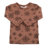 Joha meriinovillane pluus SNOWFLAKE BABY, cacao | LIMIT/AW24