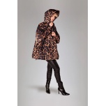 Rainkiss vihmakindel kapuutsiga anorak Dark Leopard