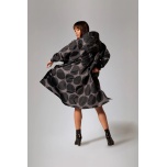 Rainkiss vihmapontšo Black Polka