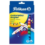 Pelikan viltpliiats 12 värvi jäme - pestav