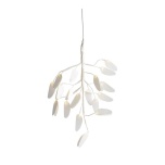UYUNI LIGHTING LED valgustusega paberist puuvõõriku oks 15x26cm, Vanilla