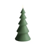 UYUNI LIGHTING LED küünal Kuusk 10x20cm, Olive Green