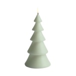 UYUNI LIGHTING LED küünal Kuusk 10x20cm, Sage green