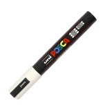 Uni POSCA marker PC-5M valge, 1,8-2,5mm