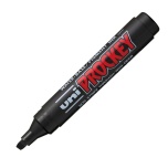 Uni Prockey marker PM-126, veekindel, lõigatud otsaga 2-5,7mm must