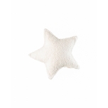 Wigiwama Teddy Cream White Star dekoratiivpadi