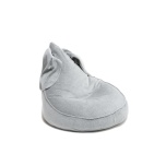 Wigiwama Velvet Grey Bunny kott-tool