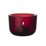 Iittala Valkea küünlaalus 60mm jõhvikas