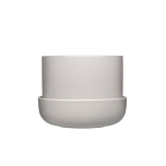 Iittala Nappula alusega lillepott 170X130mm helehall