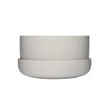 Iittala Nappula alusega lillepott 240X130mm helehall