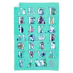 Arabia Muumi saunalina Tähestik 95x150cm