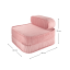 Pink Mousse Flip Chair Dimensions W596501.png