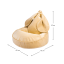 Salted Caramel Bunny Beanbag Dimensions W597348.png