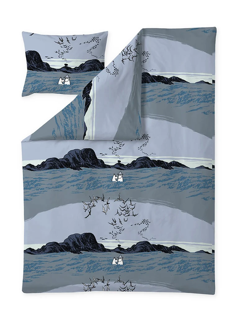 Finlayson Nummimuumi 2-osaline voodipesukomplekt sinine 150x210cm