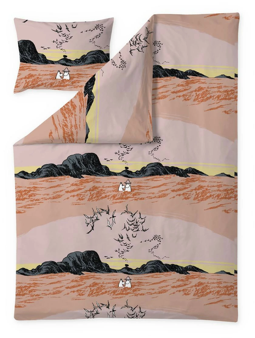 Finlayson Nummimuumi 2-osaline voodipesukomplekt aprikoos 150x210cm